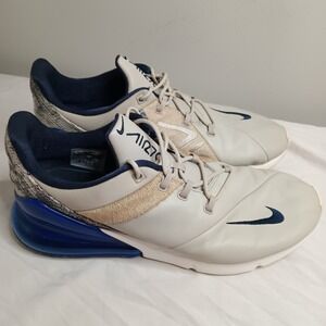 Nike Air Max 270  Obsidian Hyper Royal Blue Sail AT6153-400 Shoe Men's Size 12